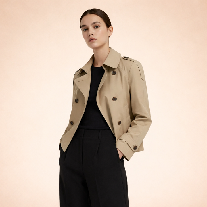 Elira | Chic Women’s Short Trench Coat 8