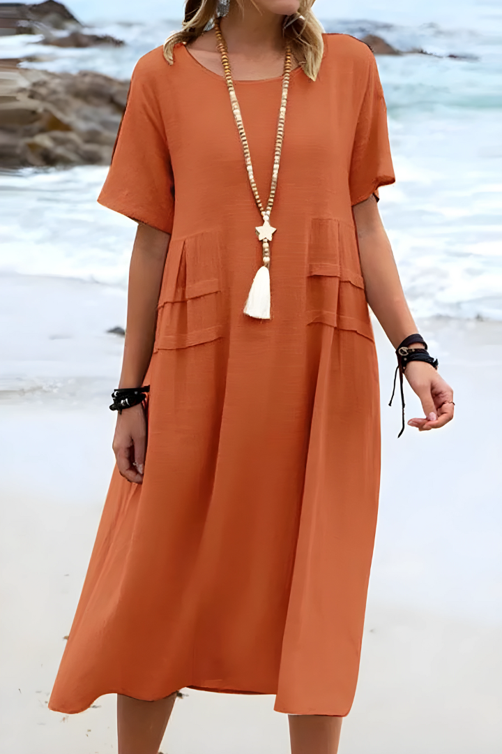 Elise | Tummy-Covering Women's Midi Dress 2