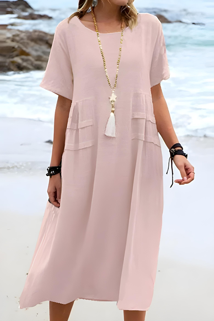 Elise | Tummy-Covering Women's Midi Dress 4