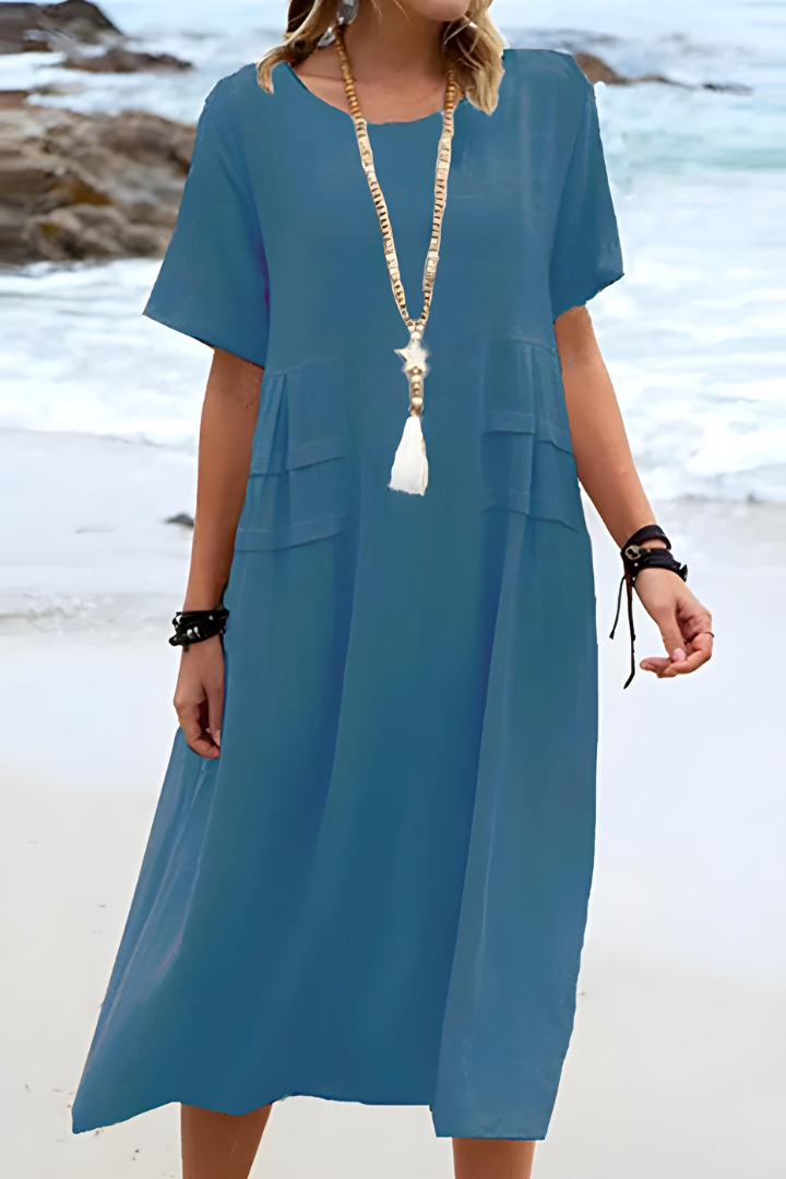 Elise | Tummy-Covering Women's Midi Dress 5