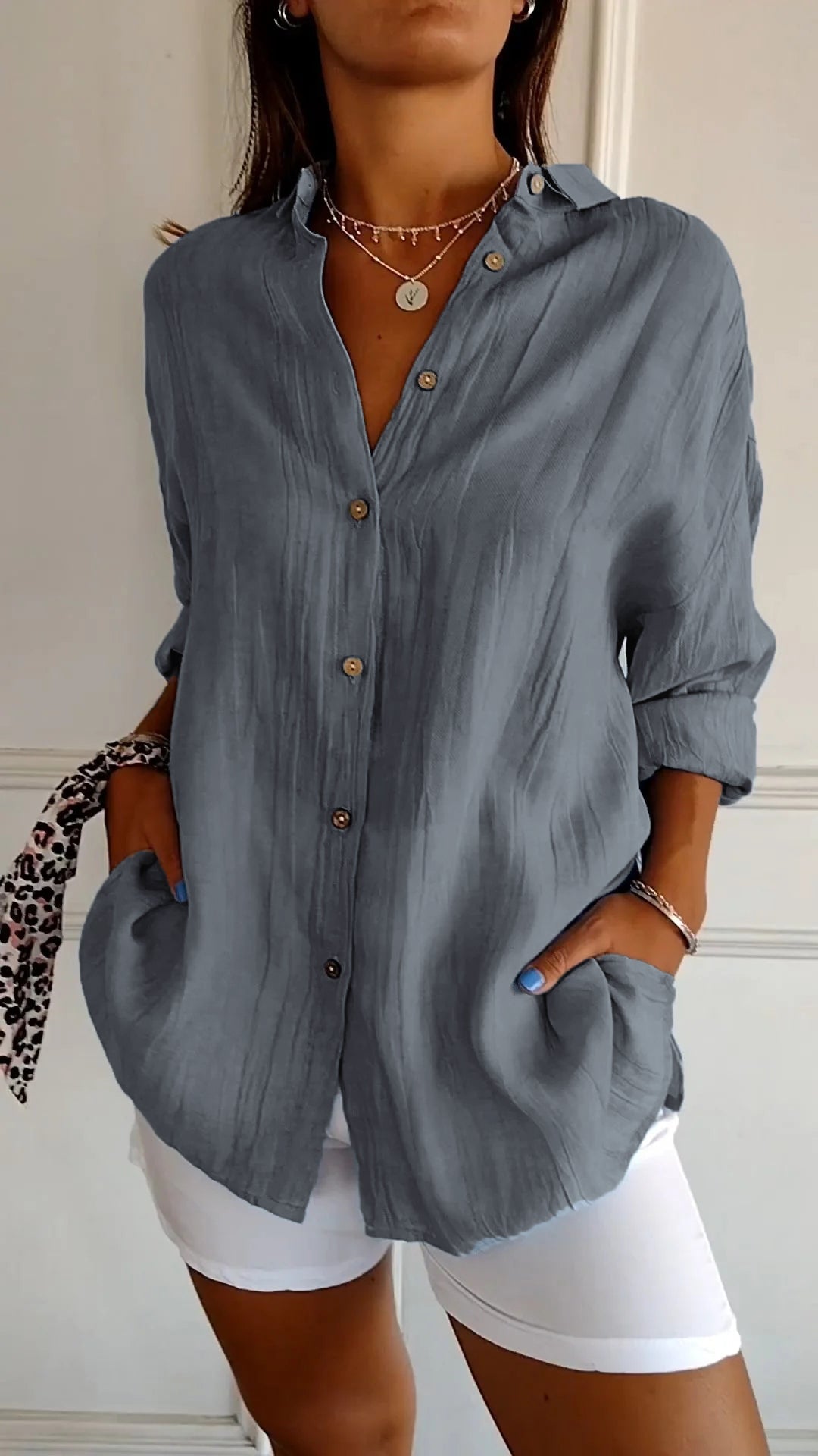 Ella | Women's Classic Elegant Shirt 9
