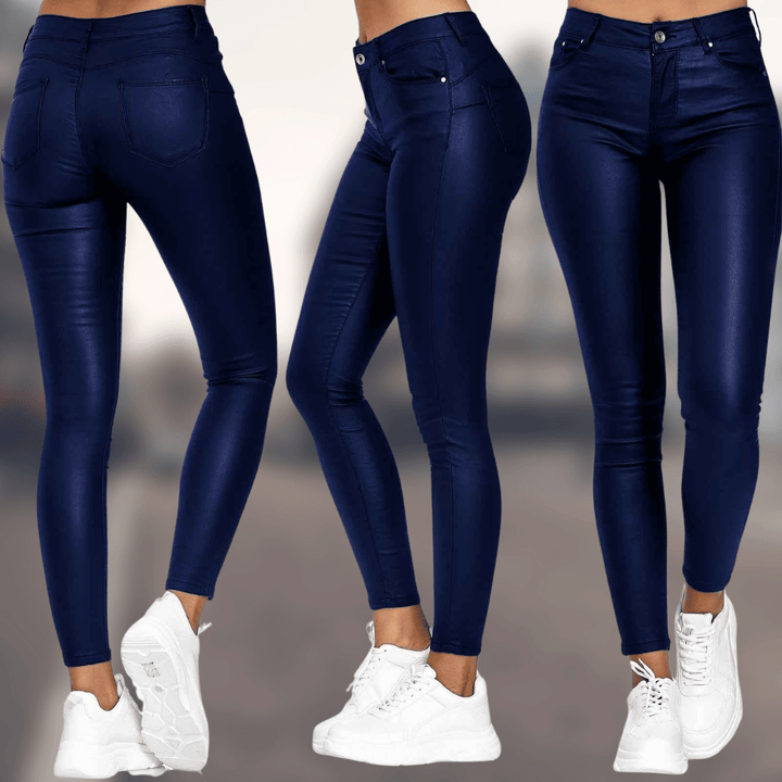 Elysia | Comfortable Slim Fit Black Pants for Women’s Trousers 1