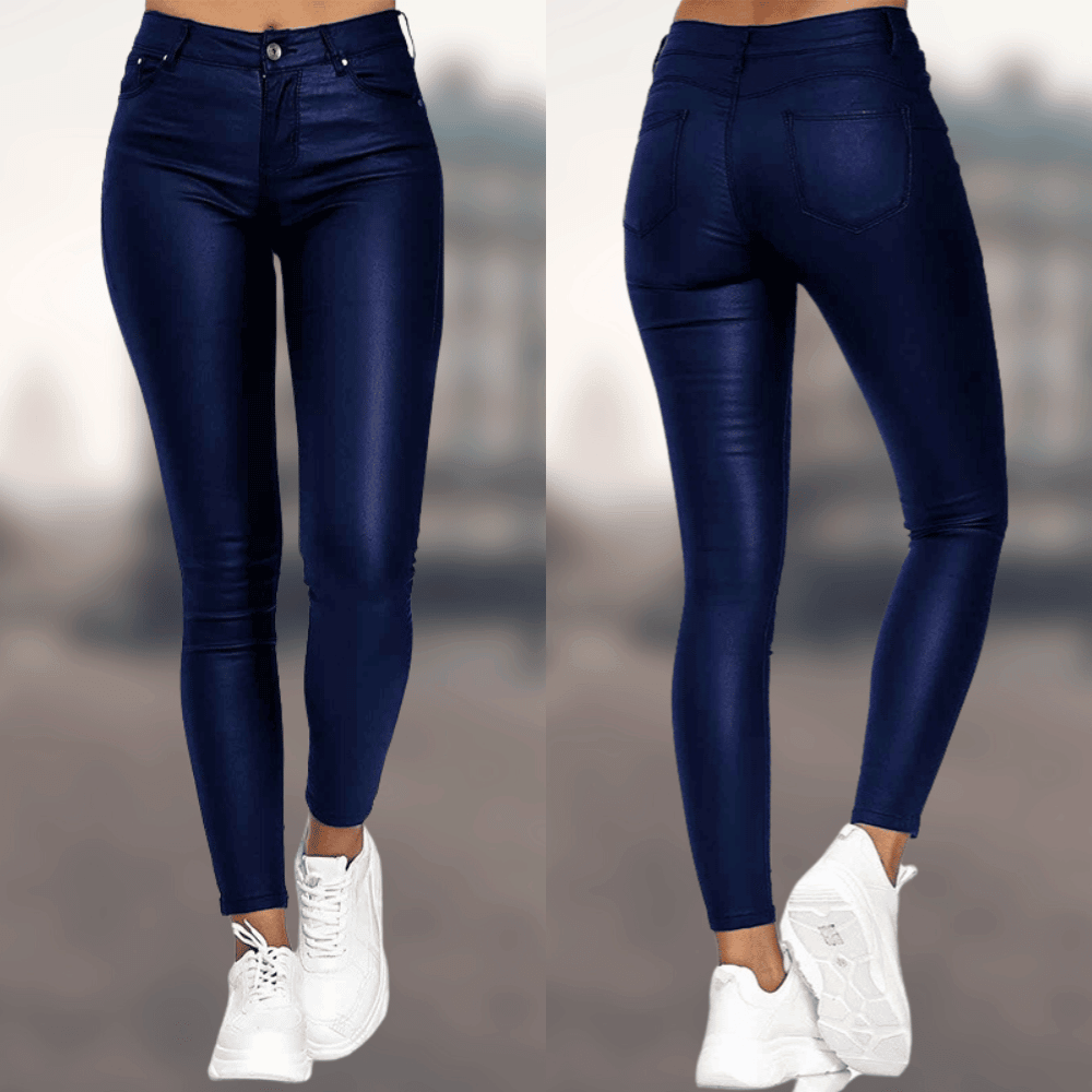 Elysia | Comfortable Slim Fit Black Pants for Women’s Trousers 3