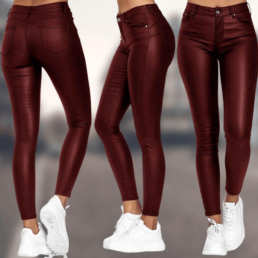 Elysia | Comfortable Slim Fit Black Pants for Women’s Trousers 4
