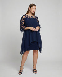 Sophia | Abito midi elegante e morbido con curva sagomata