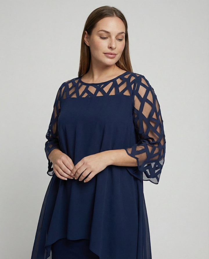Elysia | Elegant, Comfortable &amp; Stylish Plus Size Midi Dress 1