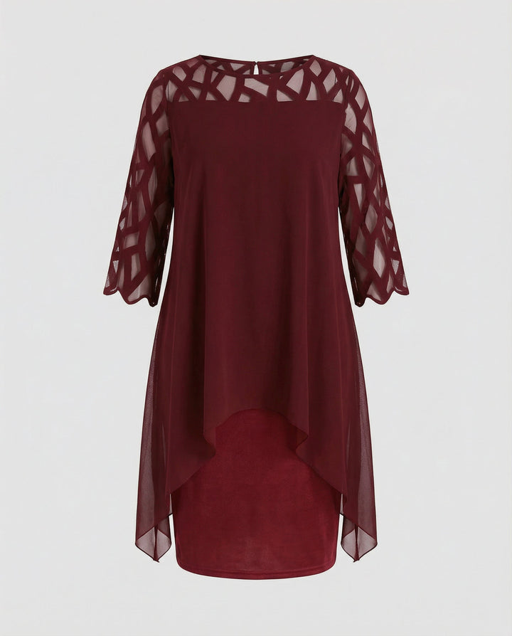 Elysia | Elegant, Comfortable &amp; Stylish Plus Size Midi Dress 6