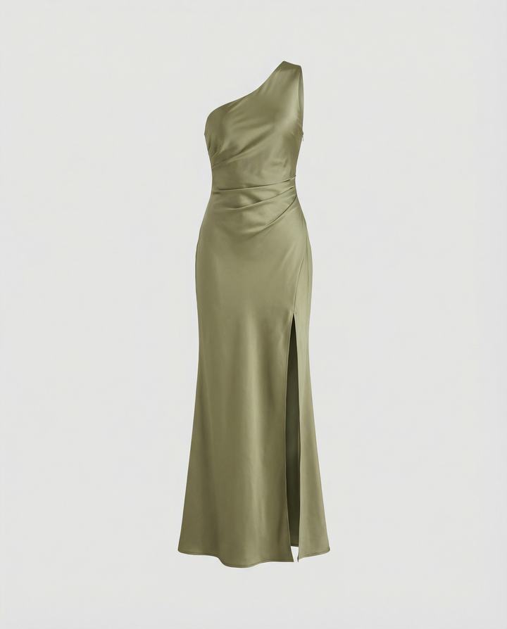 Elysia | Elegant, Stylish &amp; Modern Women’s Satin Evening Dress 2