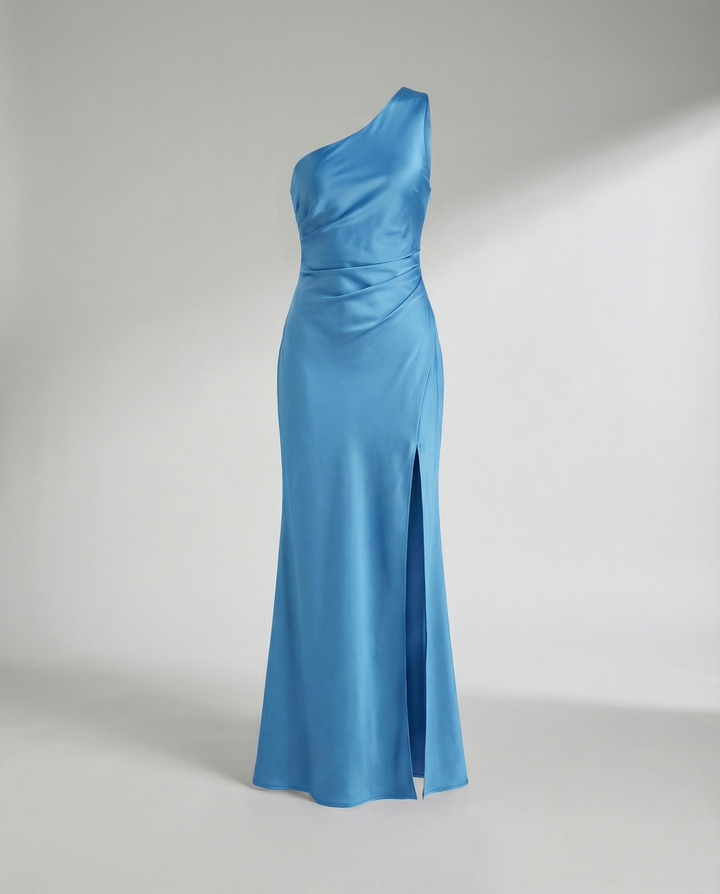 Elysia | Elegant, Stylish &amp; Modern Women’s Satin Evening Dress 5