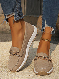 Amy | Modern & Comfortable Slip-On Flat Loafers