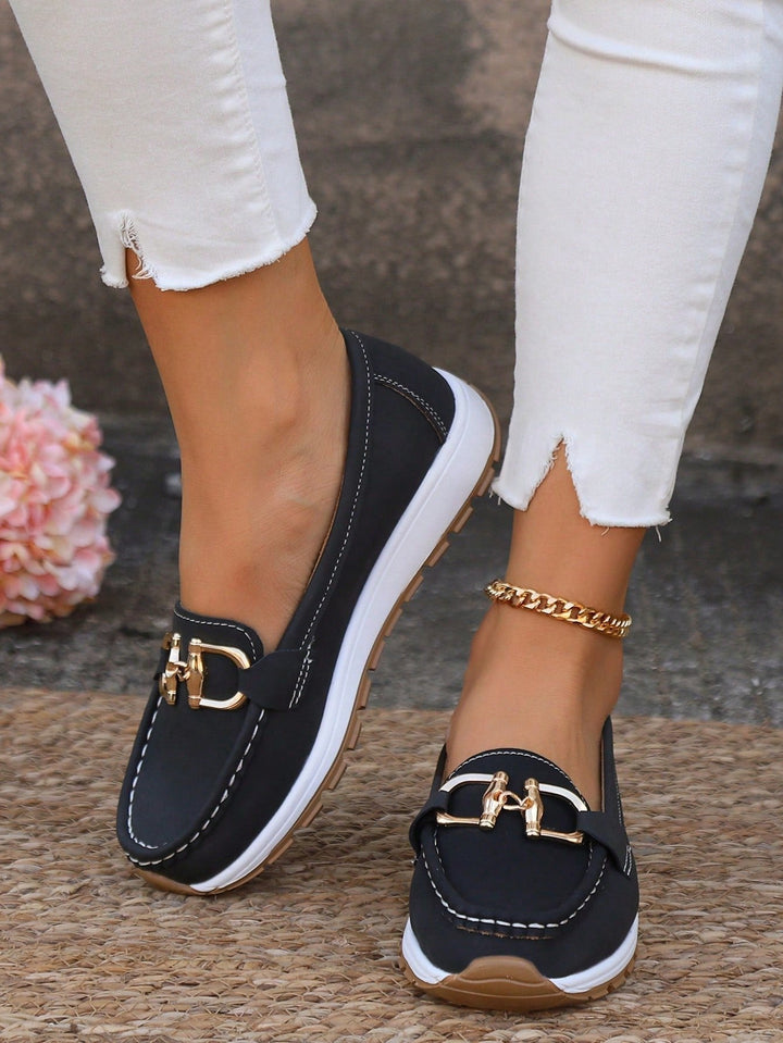 Elysia | Elegant & Comfortable Black Loafers Women – Versatile Flat Slip-Ons 7
