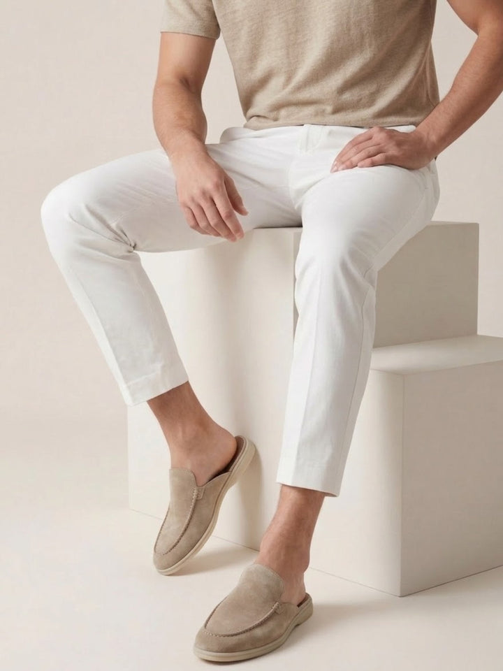 Elysian | Comfortable Men's Leather Mules – Stylish Slip-On Design for Versatile Wear 2