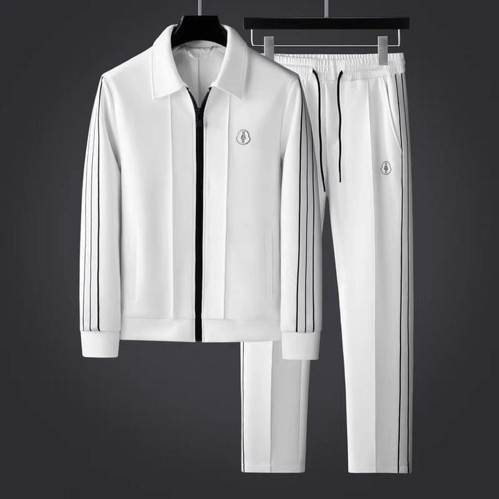 Elysian | Ultra-Soft Athletic Tracksuit Set for Men – Zip-Up Jacket & Joggers 4