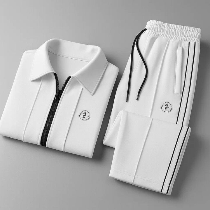 Elysian | Ultra-Soft Athletic Tracksuit Set for Men – Zip-Up Jacket & Joggers 5