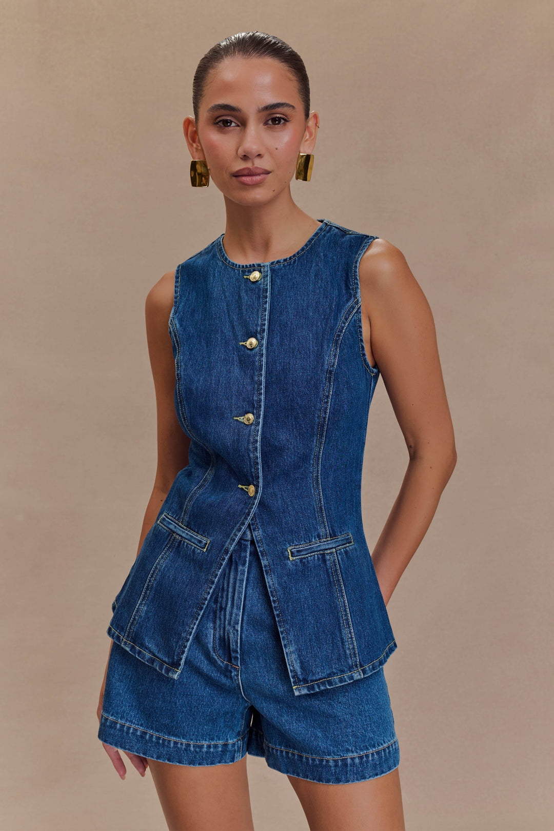 Emilia | Stylish and comfortable denim set 1