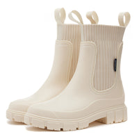 Betty | Elegant and Waterproof Chelsea Rubber Boots