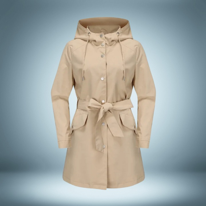 Emma | Sustainable and comfortable waterproof trench coat 0