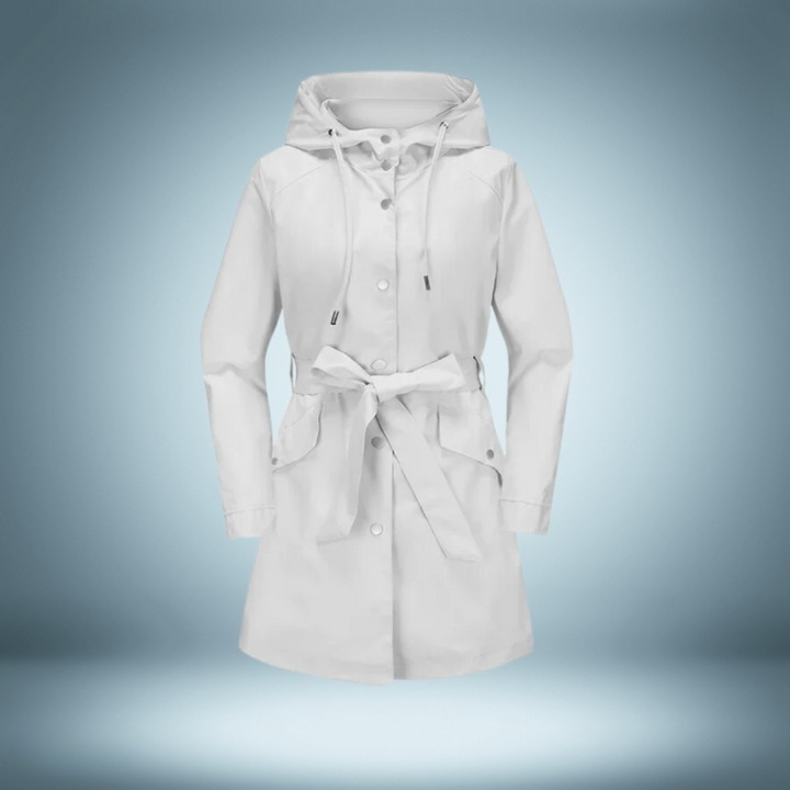 Emma | Sustainable and comfortable waterproof trench coat 3