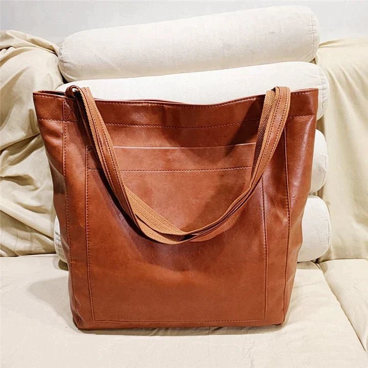 Emma | Women's Genuine Leather Spacious Shoulder Tote Bag 1