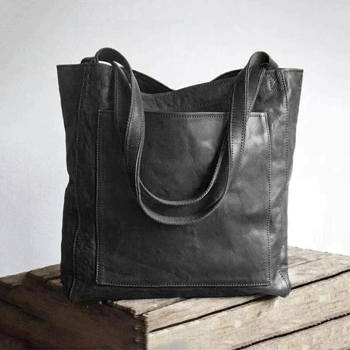 Emma | Women's Genuine Leather Spacious Shoulder Tote Bag 2