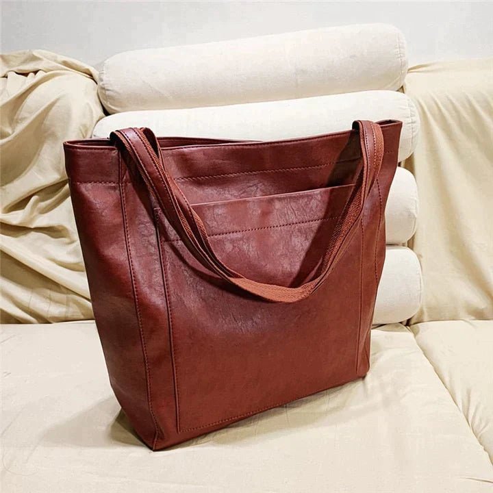 Emma | Women's Genuine Leather Spacious Shoulder Tote Bag 3