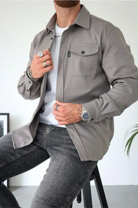 Liam | Casual And Comfortable Cotton Overshirt
