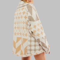 Grace | Zeitloser übergroßer Cardigan mit Knopfleiste