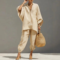 Evelyn | Elegante Completo Coordinato Donna in Due Pezzi