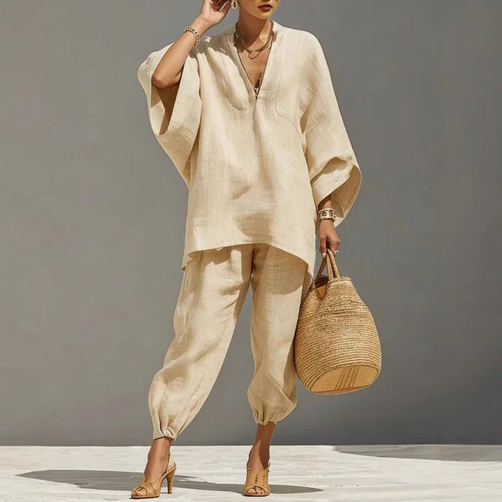 Evelyn | Elegant & Comfortable Women's Loungewear Two Piece Set 0