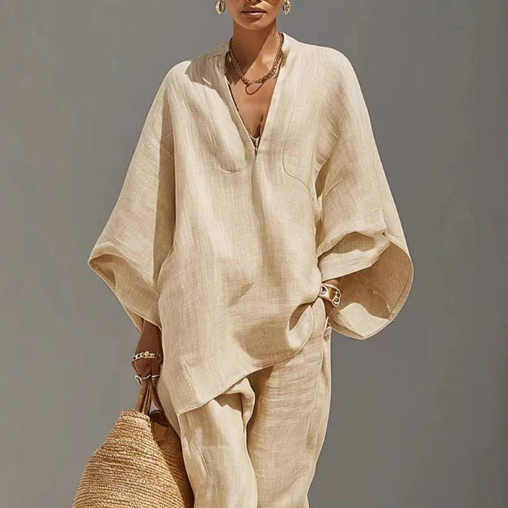 Evelyn | Elegant & Comfortable Women's Loungewear Two Piece Set 1
