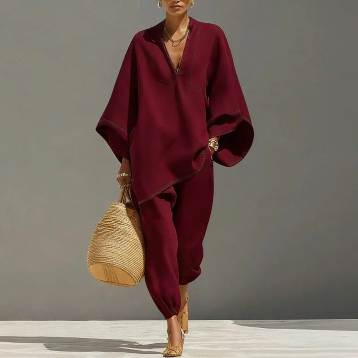 Evelyn | Elegant & Comfortable Women's Loungewear Two Piece Set 6