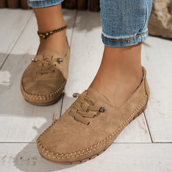 Evelyne | Comfortable Women's Lace-Up Loafers – Stylish, Versatile & Perfect for Everyday Wear 3