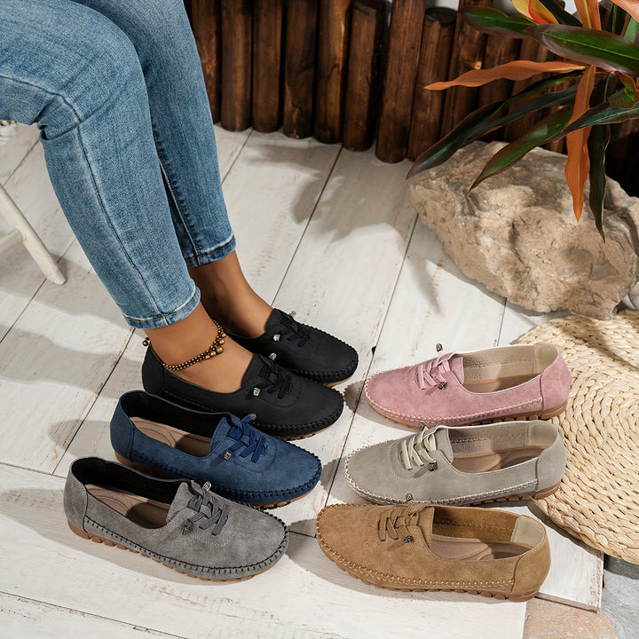 Evelyne | Comfortable Women's Lace-Up Loafers – Stylish, Versatile & Perfect for Everyday Wear 5