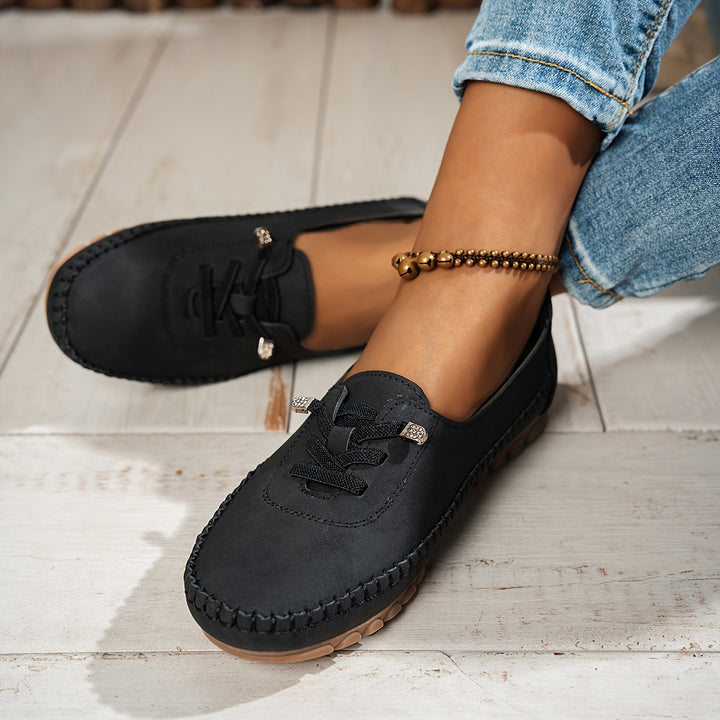 Evelyne | Comfortable Women's Lace-Up Loafers – Stylish, Versatile & Perfect for Everyday Wear 9