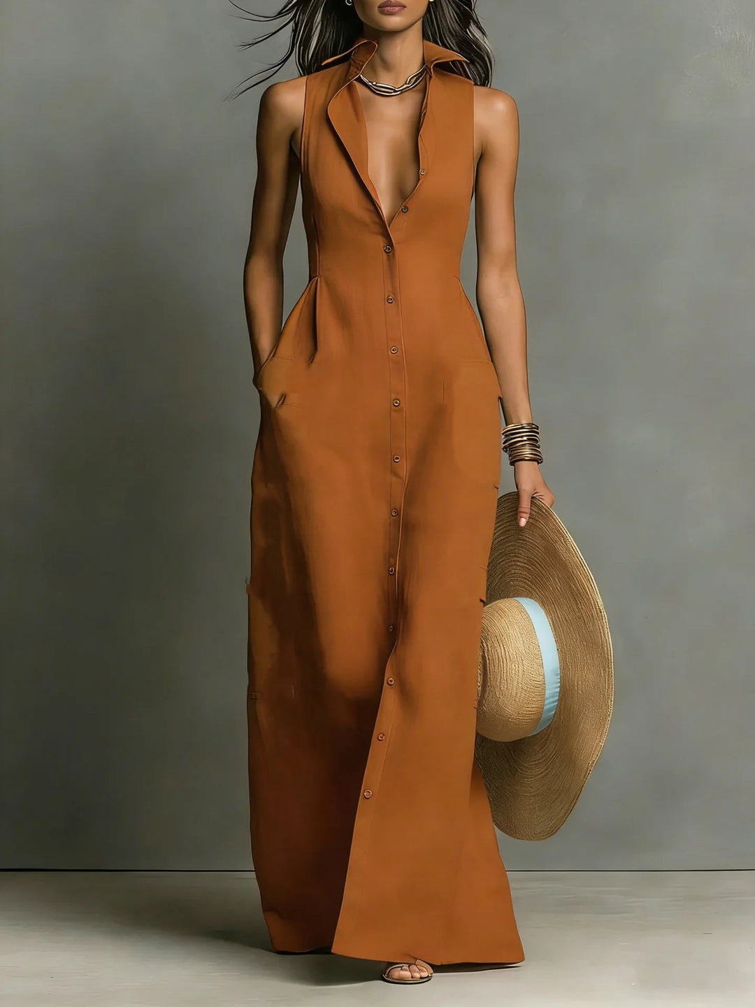 Felicity | Elegant, Comfortable & Stylish Women's Summer Maxi Dress 6