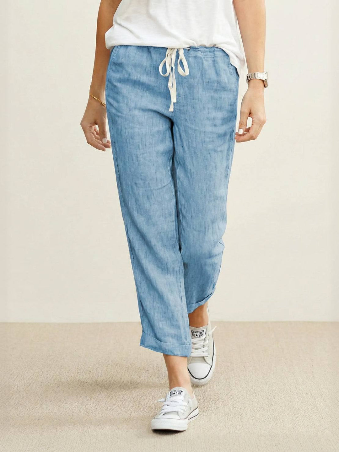 Felicity | Lightweight, Relaxed &amp; Versatile Women's Drawstring Casual Pants 10
