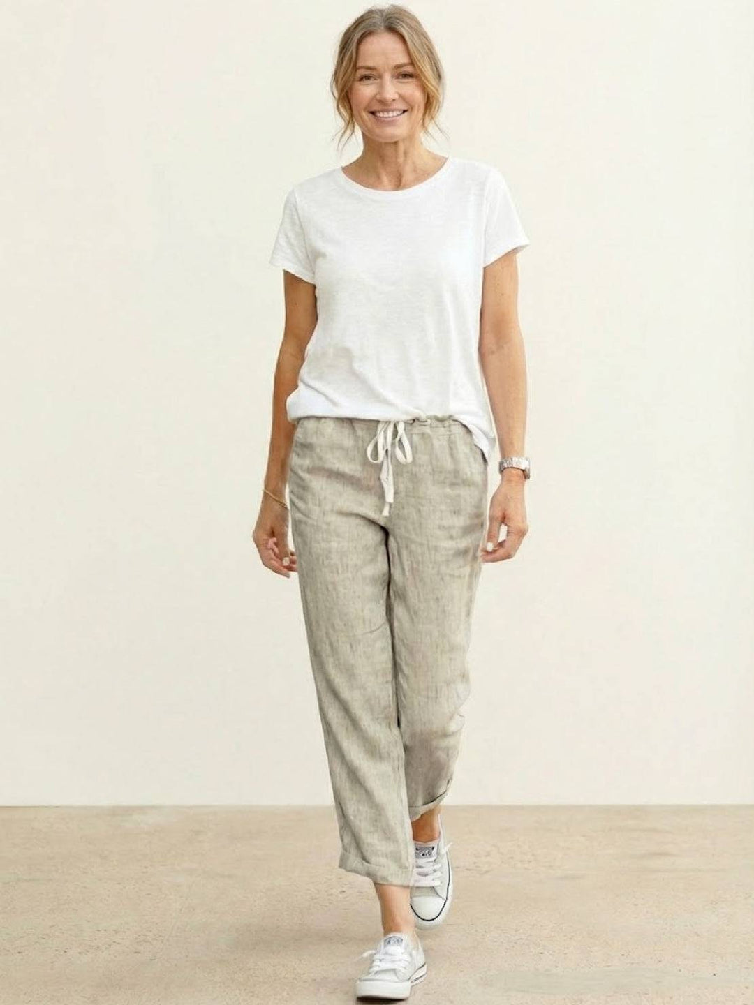 Felicity | Lightweight, Relaxed &amp; Versatile Women's Drawstring Casual Pants 2