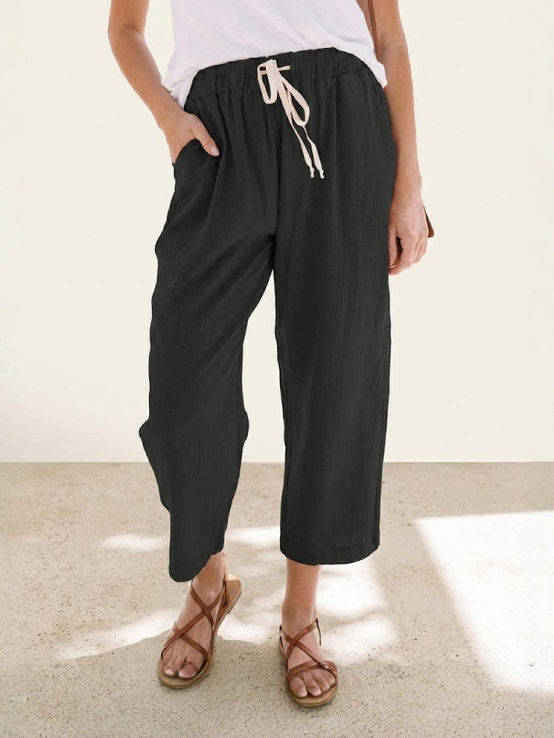 Felicity | Lightweight, Relaxed &amp; Versatile Women's Drawstring Casual Pants 7