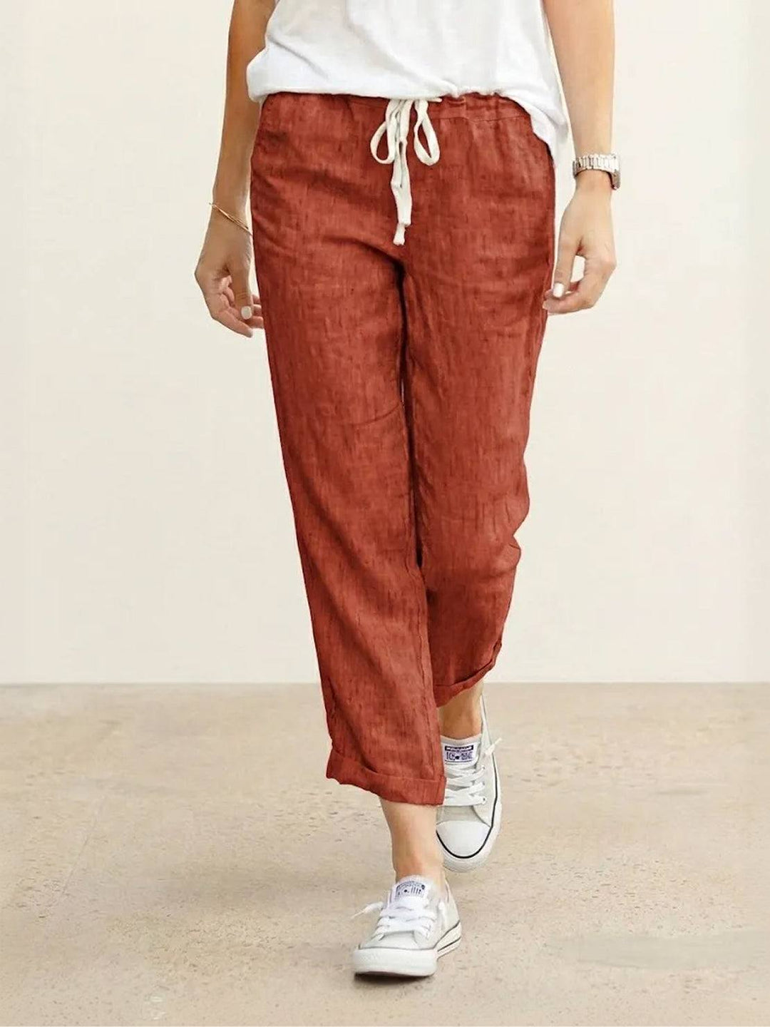 Felicity | Lightweight, Relaxed &amp; Versatile Women's Drawstring Casual Pants 8