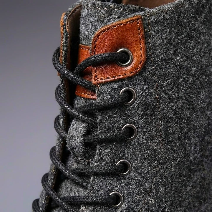 Fletcher Prestige Leather Wool Boots 3
