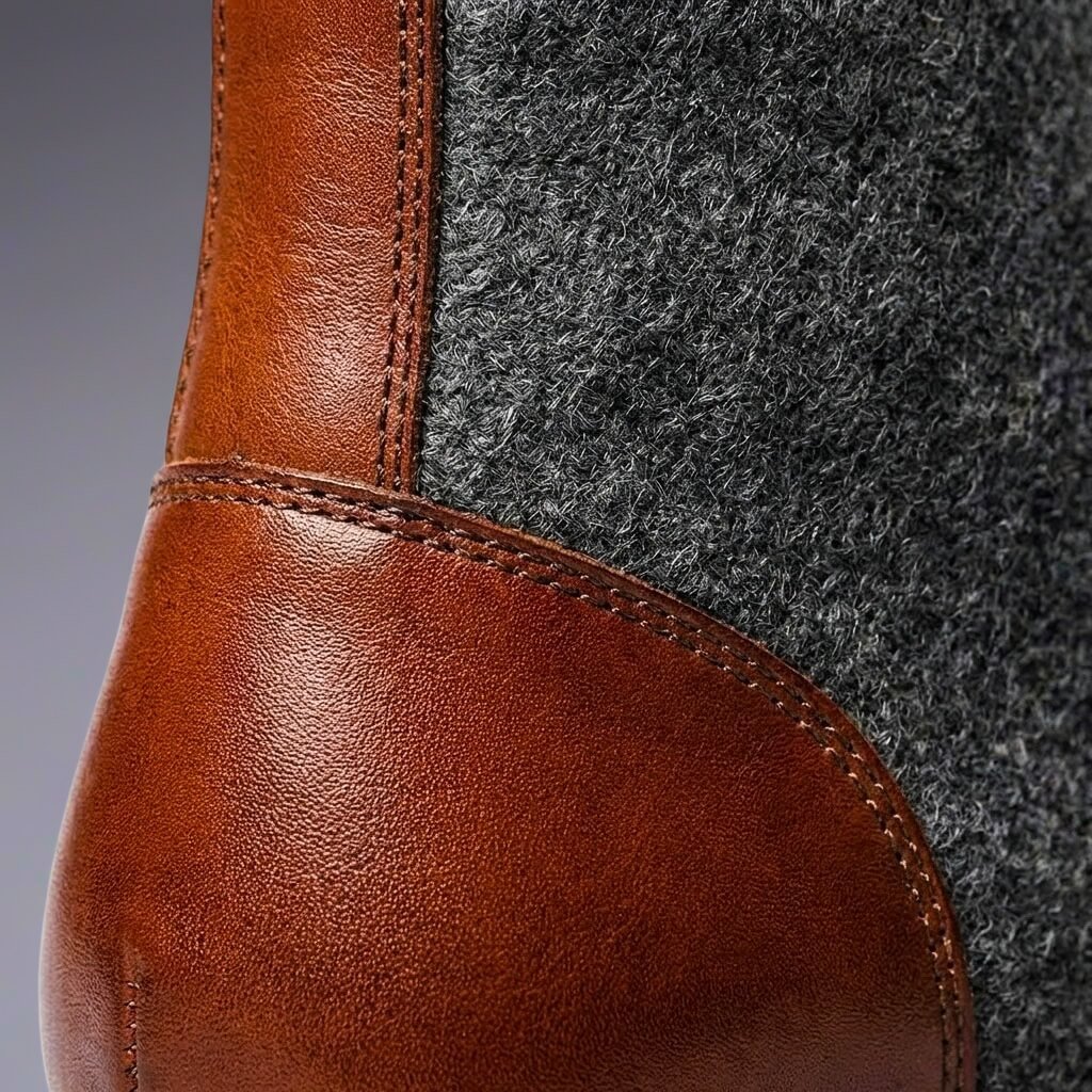 Fletcher Prestige Leather Wool Boots 5