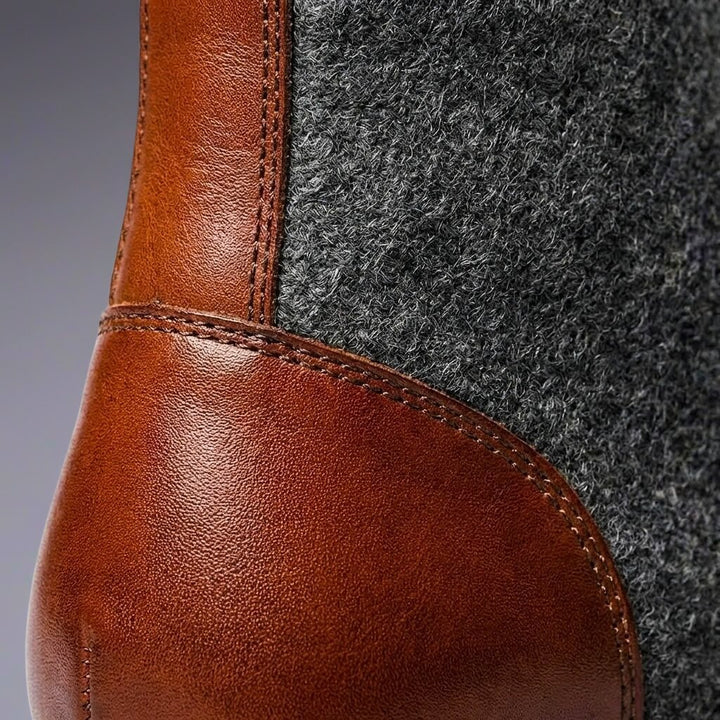 Fletcher Prestige Leather Wool Boots 5