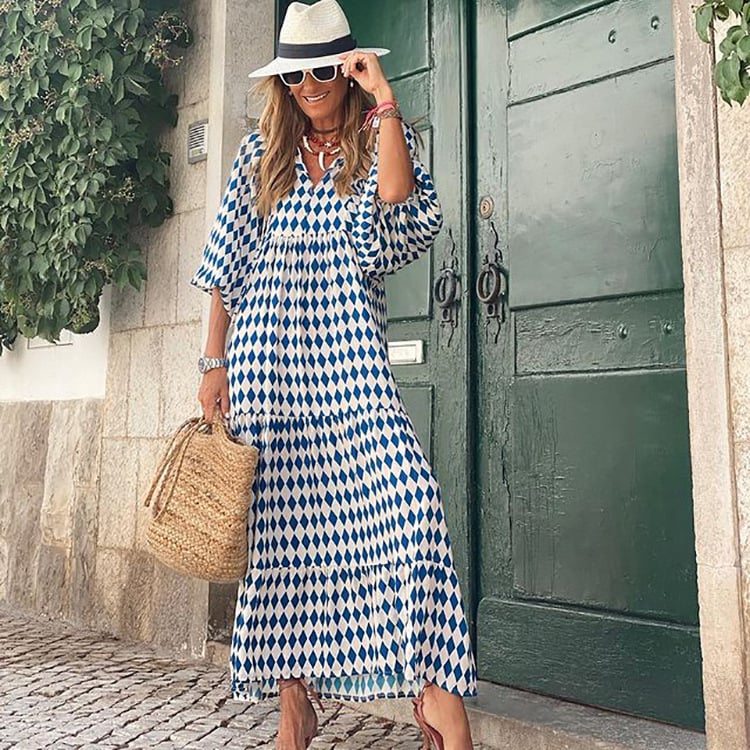Fleur | Vibrant, Flowing & Elegant Plus Size Maxi Dress for Women 7