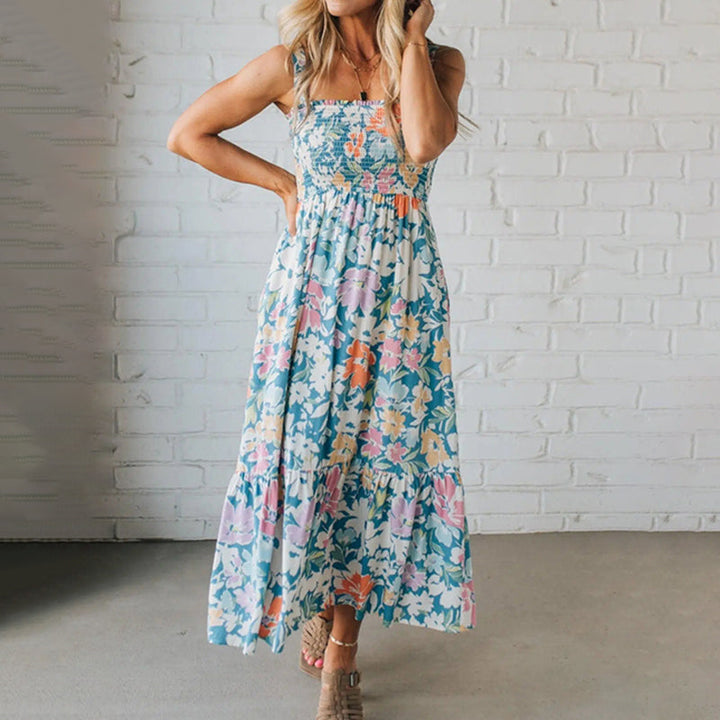 Floria | Elegant Floral Maxi Dress for Women - Plus Size Available 0