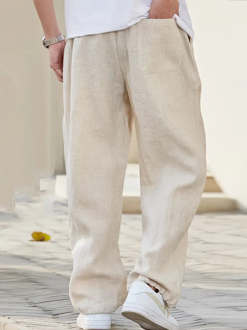 Freddie | Comfort and Style Linen Trousers 2
