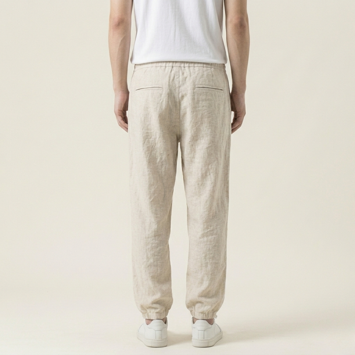 Freddie | Comfort and Style Linen Trousers 5