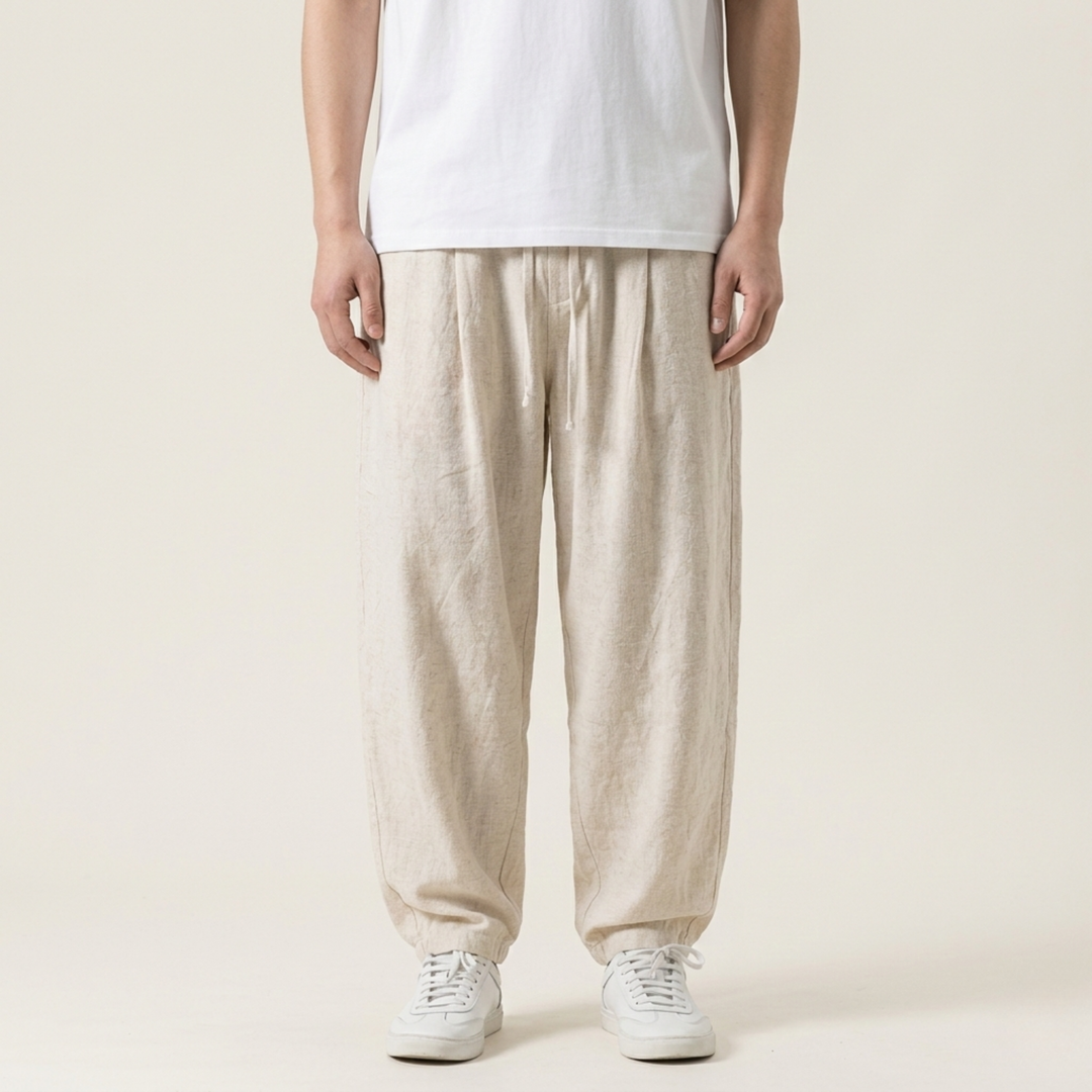 Freddie | Comfort and Style Linen Trousers 7