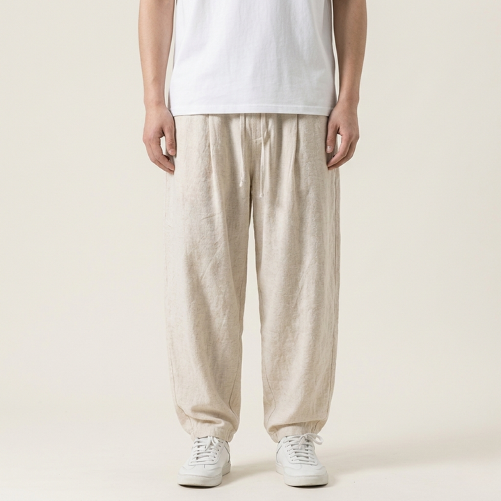Freddie | Comfort and Style Linen Trousers 7