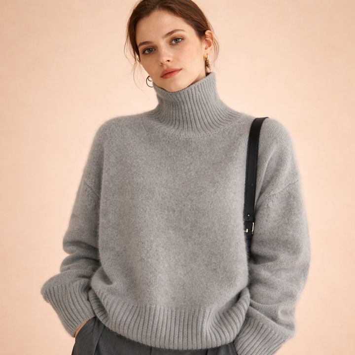 Celeste | Luxurious Cashmere Turtleneck Sweater
