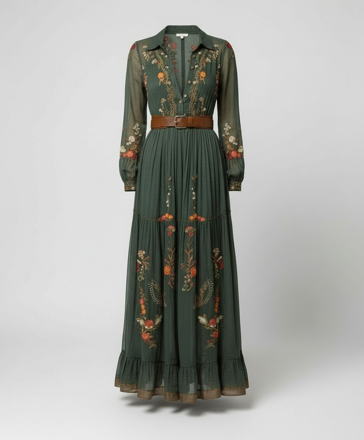 Fudus | Flowing, Elegant &amp; Versatile Boho Maxi Dress 1